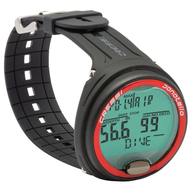 Reloj Computador CRESSI Donatello Buceo Tecnico Adulto Color Rojo