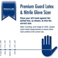 thumbnail image 7 of Premium Guard - Nitrile Gloves Heavy Duty 8 Mil Disposable, Powder Free, Black, 50 Gloves per Box (Large), 7 of 7