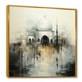 thumbnail image 2 of Designart "Minimalist Perspective: Islamic Mosque" Islam Floater Framed Canvas Prints, 2 of 5