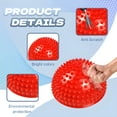 thumbnail image 3 of BESTSKY Exercise Ball,6.3"*6.3"*3.15" Pilates Ball,Anti-Slip Birth Ball,Red, 3 of 7