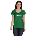 thumbnail image 1 of Inkmeso Scoop Neck Positive Vibes Only Tshirt Inspiration Typographic Tee Tops, 1 of 9