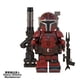 thumbnail image 3 of Pack de 8 Minifiguras de la Serie Batalla Espacial Clásica – Personajes de Combate con Infantería Pesada Mandaloriana, Set de Bloques de Construcción Creativos para Niños y Coleccionistas, 3 of 10