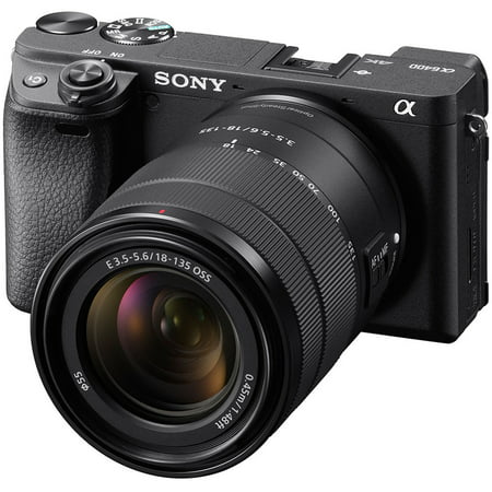 Sony Alpha A6400 4K Wi-Fi Digital Camera + 18-135mm Lens