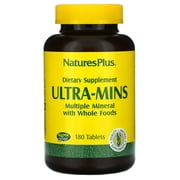 Nature's Plus Ultra-Mins, Multiple Mineral with Whole Foods, 180 Tablets