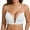 1-White, variant on Women's Deep U Plunge Push Up Bra Low Cut Underwire Bra Seamless Low-Cut Bra For Dresses