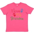 thumbnail image 3 of Inktastic I Love My Grandma Youth T-Shirt, 3 of 5