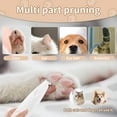 thumbnail image 5 of Cat Grooming Trimmer, Cat Trimmer, Cordless Pet Shaver, Low Noise Waterproof Rechargeable, for for Cats, Small Dogs & Animals Paws, Ears, Rump, Face, Eyes（white）, 5 of 5