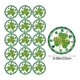 thumbnail image 3 of CaiYueKe St. Patrick's Day Party Supplies Disposable Tableware Set Paper Plates Cups Napkins Shamrock Theme Decorations Green Plaid Polka Dot Striped Happy St. Patrick's Day Party Decor, 3 of 7
