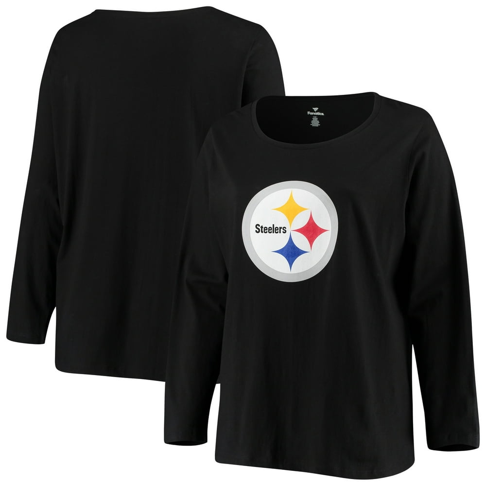 Pittsburgh Steelers Fanatics Branded Women's Plus Size Primary Logo