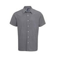 thumbnail image 1 of Premier Chemise à Manches Courtes en Coton Vichy Mens, 1 of 4