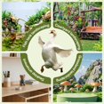 thumbnail image 7 of ICERUN 2Pcs Garden Statues,Acrylic White Goose Sculpture Yard Decor,Poultry Shape Outdoor Decorations for Yard,Style4, 7 of 7