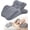 Gray, variant on Contoured Support Pillows Ergonomic Memory Foam Wedge Pillow, 27° Angled Support for Waist and Neck, Multi-Position Support Pillow (Blue)