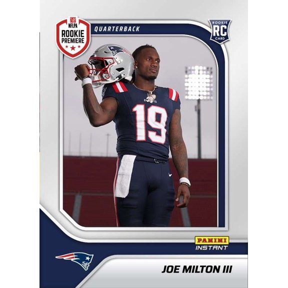 NFL 2024 Instant RPS First Look Football     Joe Milton III RPSFL-14 (Rookie)