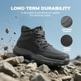 thumbnail image 5 of NORTIV 8 Men's Waterproof Winter Snow Boots Lightweight Hiking Casual Chukka Ankle Boots, 5 of 10