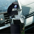 thumbnail image 3 of Aiteng Car Ashtray, Auto Ashtray Solar Powered Rechargeable with Lid LED Light for Most Car Cup Holder Home Office, 3 of 6