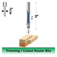 thumbnail image 2 of Fresa piloto Bosch 85147 de 9,5 mm x 22 mm, HSS, de 1 filo, 2 of 4