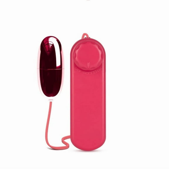 Eden Red Remote Bullet Vibrator with Adjustable Speeds and Waterproof Egg, ABS Material, 2.25 Inch