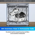 thumbnail image 6 of Cat Water Fountain Stainless Steel, 2.5L/84Oz Automatic Pet Water Fountain Dog Water Dispenser Water Bowl with 3 Replacement Filters, Ultra-Quiet Pump, 6 of 8