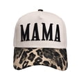 thumbnail image 3 of Gsakboxl Masters Hat MAMA Embroidered Two Tone Retro Trucker Hat, Women Adjustable Outdoor Sun Dad Hat for Casual Daily, 3 of 9