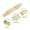 thumbnail image 3 of Uxcell 2 Pack Retro Sweater Clips Vintage Dress Clips Cardigan Clips Gold, 3 of 6