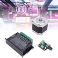 thumbnail image 4 of Kit Nema23 Kit De Controlador De Motor Paso A Paso 23HS5628 126N.cm 2.8A 56 Mm 6,35 Mm Motor De Diámetro De Eje Con Controlador De Motor Bifásico TB6600 Para Grabador Impresora, 4 of 7