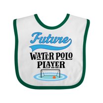 Inktastic Future Water Polo Player Boys Baby Bib