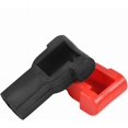 thumbnail image 2 of HUGFEGWE 2PCS Car Battery Pole Cover, PVC Rubber Battery Pole Cover Battery Terminal Cover Positive and Negative Terminal Cover Insulation Protective Cap Battery Terminal Insulating CJ25311-3426, 2 of 5