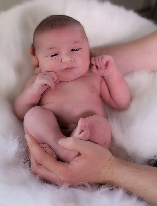 small baby at birth
