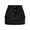 Black, variant on Skirts for Girls Mini A Line Flared Denim Skirt with Pocket Casual Style for Kids Black 15 Years-16 Years
