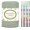 Bean Green, variant on Macrame Cord 3mm x 328yards, Colored Rope Yarn Thick Natural Cotton Braided Craft String Supplies for Wall Hanging, Plant Hangers, DIY Crafts, Knitting (Dark Green) Dark Green -