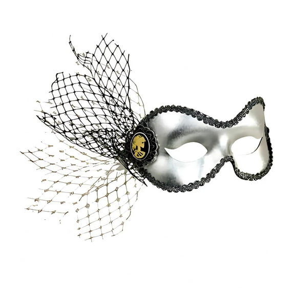 Ancestor Silver Adult Costume Mask