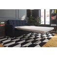thumbnail image 2 of Canapé-lit Devon avec matelas en mousse mémoire - tissu gris, 2 of 8