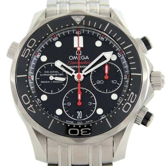 Pre-Owned Omega Seamaster Diver 300M Chronograph 212.30.42.50.01.001 Stainless Steel Automatic...