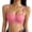 Pink bras women everyday bras, variant on Nfurl Womens No Underwire Bra Supportive Push up Wireless Bras Soft Cup Comfortable Everyday Bralettes Black,34