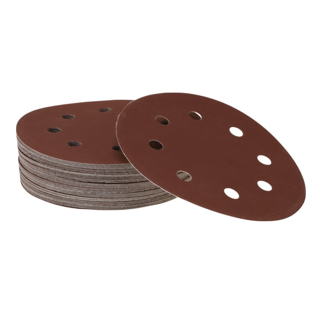 Hojas de lijado de gancho y lazo Unique Bargains 180x180mm rojas 600 grano para un lijado y pulido eficiente en la fabricación y reparación de automóviles y trabajos en madera