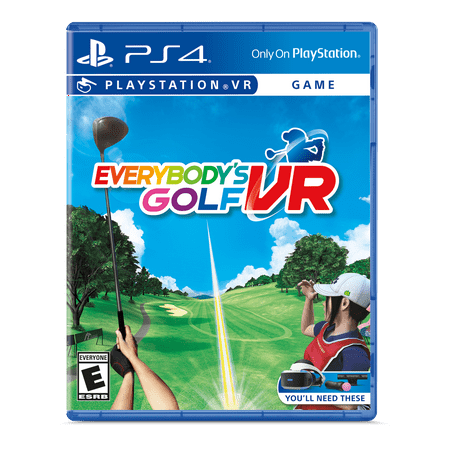 Everybodys Golf VR, Sony, PlayStation 4, 711719528920