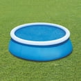thumbnail image 7 of IMossad 10' UV Resistant Blue Round Pool Cover for Above-Ground Pools, 7 of 7