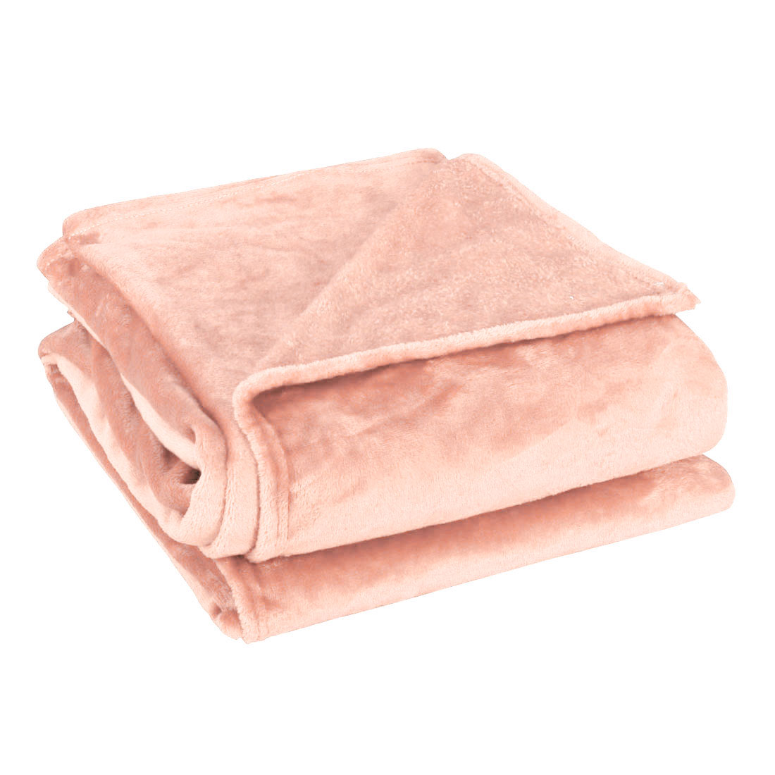 pink microfleece travel blanket