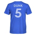thumbnail image 3 of Men's 1863FC Lewis Dunk Blue Brighton and Hove Albion Player Name & Number Vintage Tri-Blend T-Shirt, 3 of 3