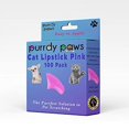 thumbnail image 2 of Purrdy Paws Lot de 100 Embouts d'Ongles Souples pour Griffes de Chat Rouge à Lèvres Rose Grand, 2 of 4