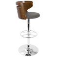thumbnail image 3 of Tabouret de bar ajustable moderne milieu-du-siècle Cosi, de LumiSource, 3 of 7