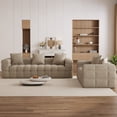 thumbnail image 7 of Rophefx Modern Upholstered Cloud Sofa, Chenille 2 Seater and 3 Seater Sofa Set Deep Seat Compression Couch, No Assembly Required, 7 of 7