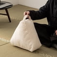thumbnail image 7 of Triangle Pillow, Soft Throw Pillow Stuffed Cushion, Floor Seating Seat Pad Cushion for Sofa Chair Couch/Bedroom Decoration, 7 of 7