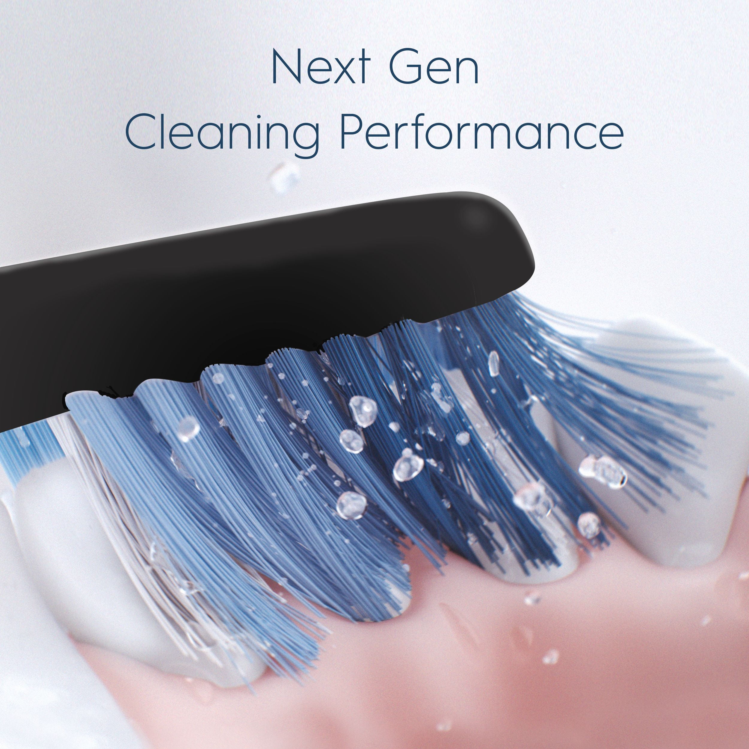 Oral-B Clic Toothbrush Ultimate Clean Replacement Brush Heads, Black 2 Pack