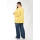 thumbnail image 3 of Blazer manga 3/4 Roman Fashion /Tallas Extras, 12255 (Amarillo) amarillo 38, 3 of 6