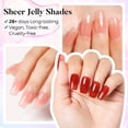 thumbnail image 4 of Esmalte de uñas en gel AIMEILI, kit vegano Soak Off de 6 colores, 4 of 6