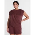 thumbnail image 2 of Avia Women's ScubaKnit Sleeveless Wrap Top, Sizes XS-XXXL, 2 of 6