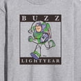 thumbnail image 3 of Toy Story 4 - Type Block Buzz - Men's Long Sleeve T-Shirt, 3 of 5