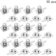 thumbnail image 4 of Fielect 50Pairs AA Battery Spring Plate AA Battery Positive Negative Conversion Spring Contact Nickeling Plate 12mmx12mm, 4 of 6
