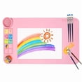 thumbnail image 1 of Painting Mat with Spill-Rim Cup Washable Reusable Multi-Purpose Crafting Surface for Artists and Hobbyists 1-Pack, 1 of 9